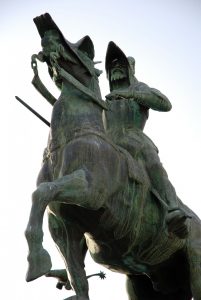 Estatua ecuestre de Francisco Pizarro, Trujillo (Extremadura).