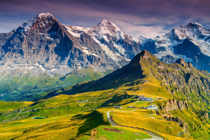 Jungfrau, Monch y Eiger