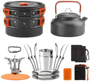 kit cocina camping oferta