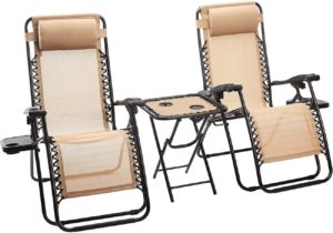 sillas plegables camping con mesa