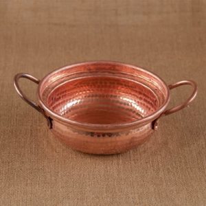 fregadero original olla de cobre